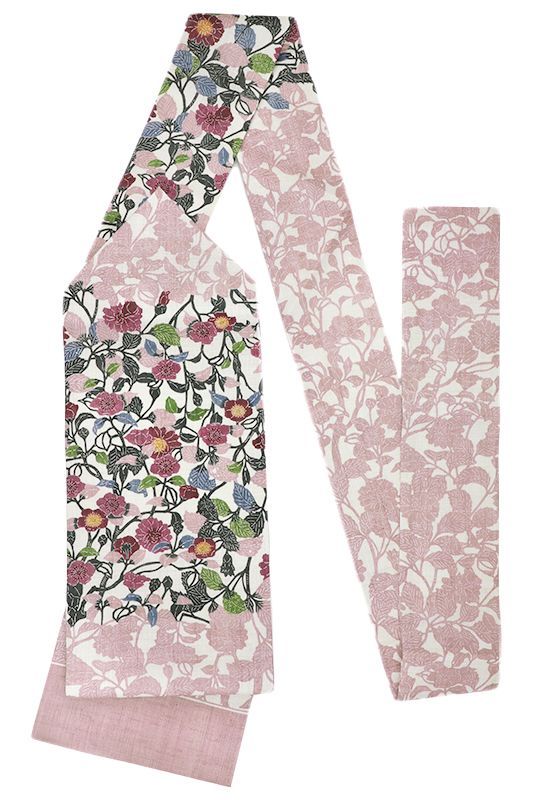 栗山吉三郎 名古屋帯 栗山紅型 和染紅型 紅型染 東京紅型 江戸紅型 本