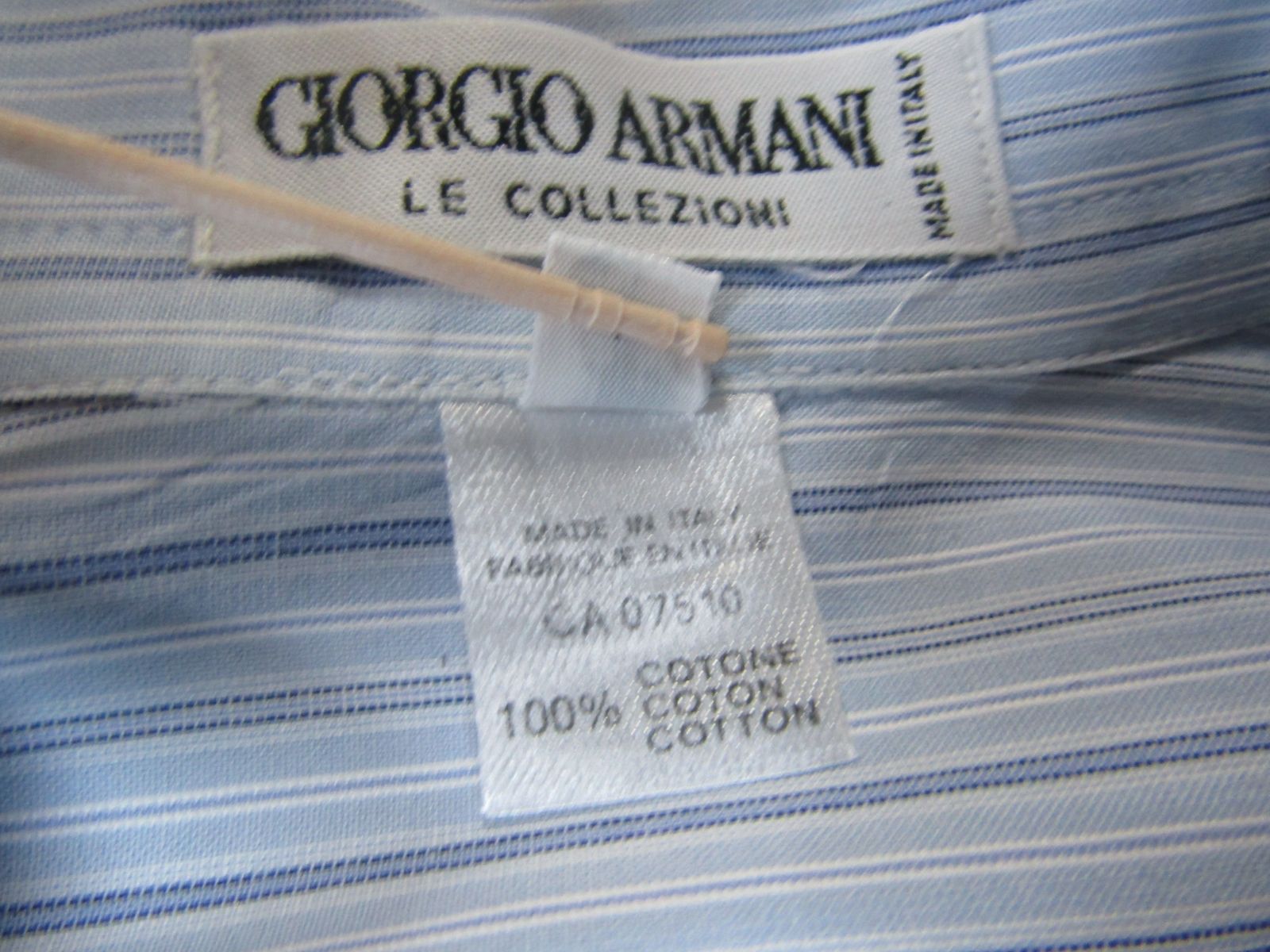 GIORGIO ARMANI ジョルジオアルマーニ　Yシャツ　サイズ37-2