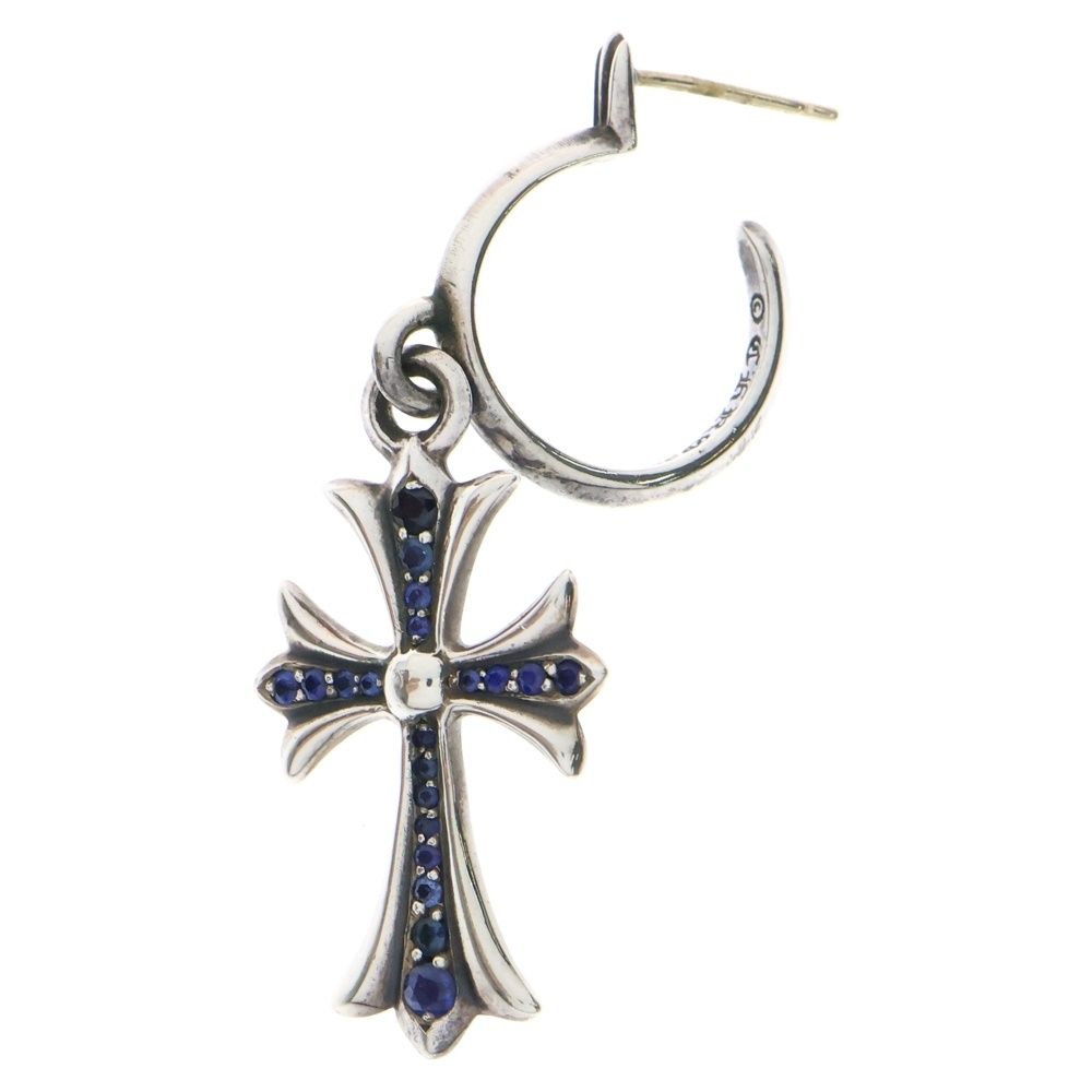 CHROME HEARTS クロムハーツ 22K STUD CH CROSS 2 FAT スタッドピアス