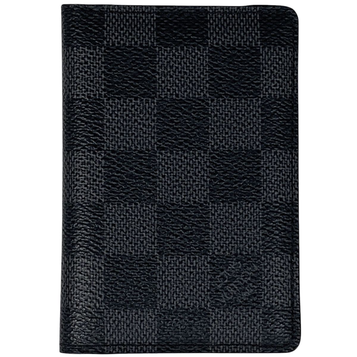 ルイ ヴィトン Louis Vuitton オーガナイザー ドゥ ポッシュ カード入れ 定期入れ パスケース カードケース ダミエグラフィット ノワール ブラック N63143 メンズ