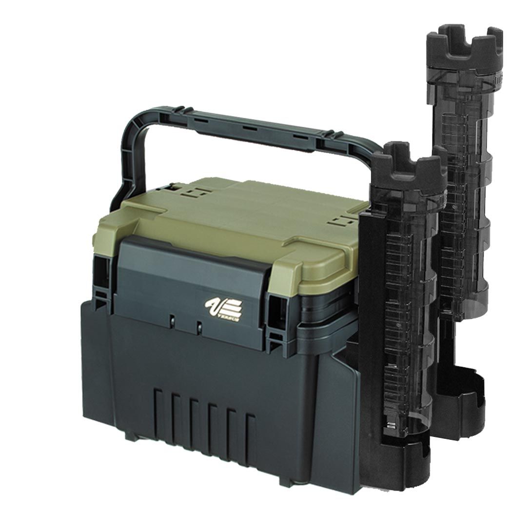 メイホウMEIHO VS-7055N BM-300LIGHT×2 タックルボックス ロッドスタンド2台セット