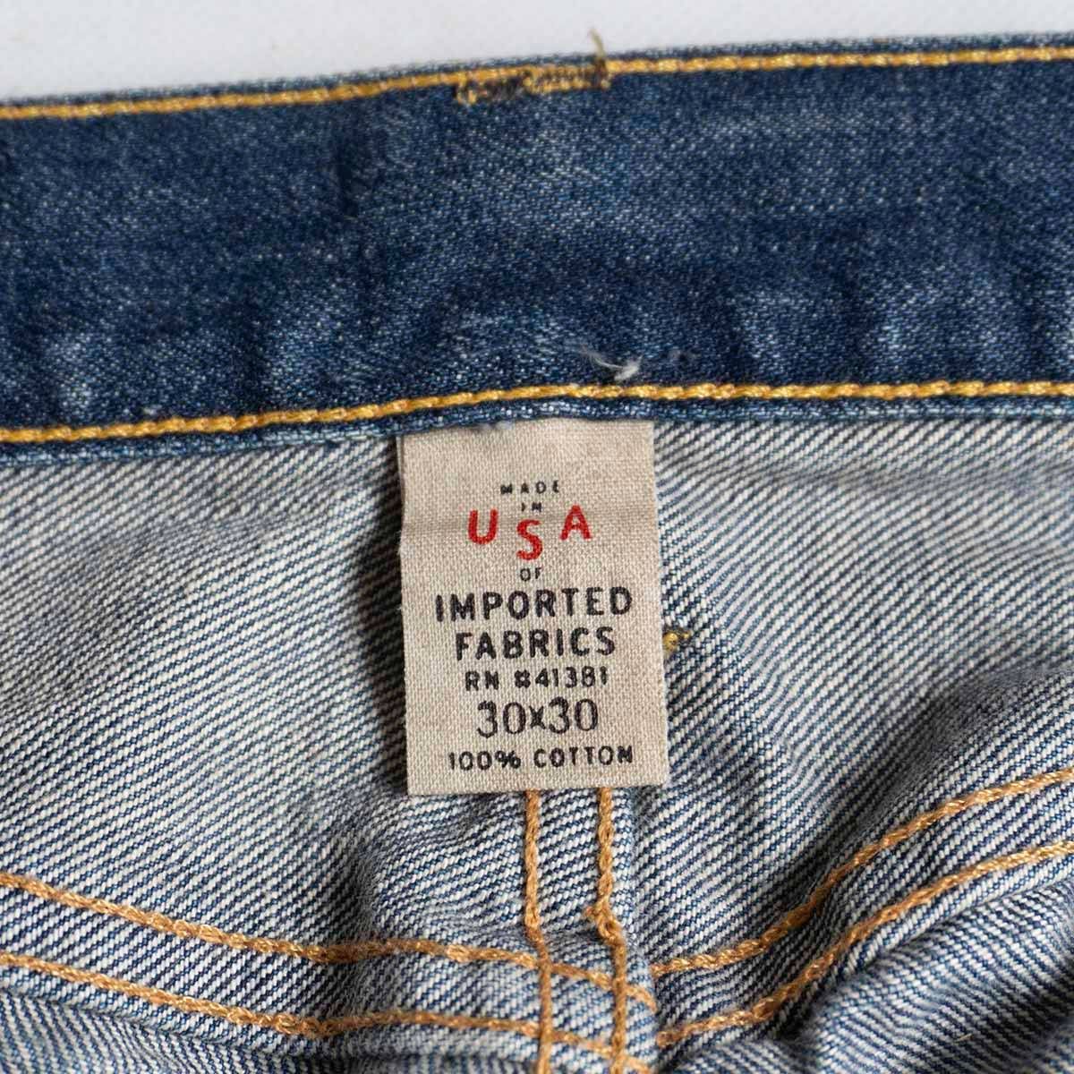 美品】RRL【LOW STRAIGHT JEANS】30×30 ローストレートジーンズ