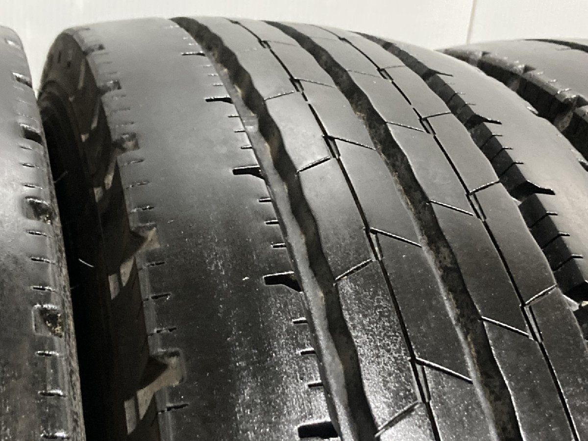 DUNLOP ENASAVE SPLT50 215/70R17.5 118/116L LT 17.5インチ ライトトラック用 夏タイヤ 6本 22年製 バリ溝 ダイナ等　(KTT163)