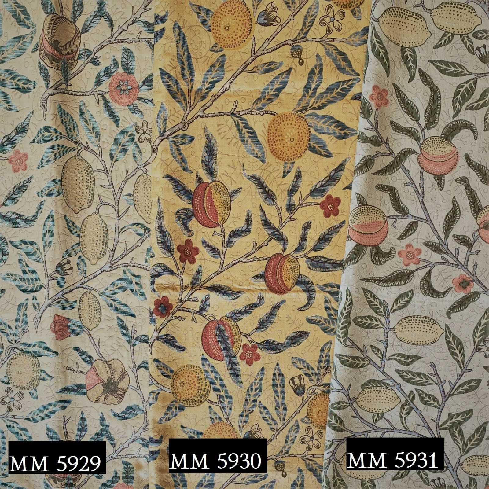 川島織物セルコン Morris Design Studio “フルーツ” 川島織物セルコン Morris Design Studio “フルーツ”