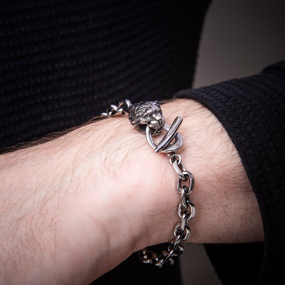 ライオンTバーブレスレット