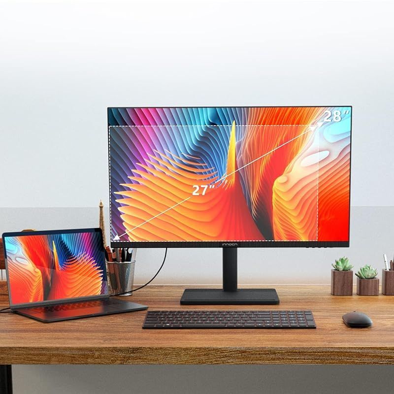 INNOCN 28インチ 4K モニター 28D1U 3840 x 2160 PCモニター IPS非光沢