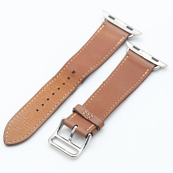 エルメス アップルウォッチ用 純正ベルト ブラウン 38MM メンズ