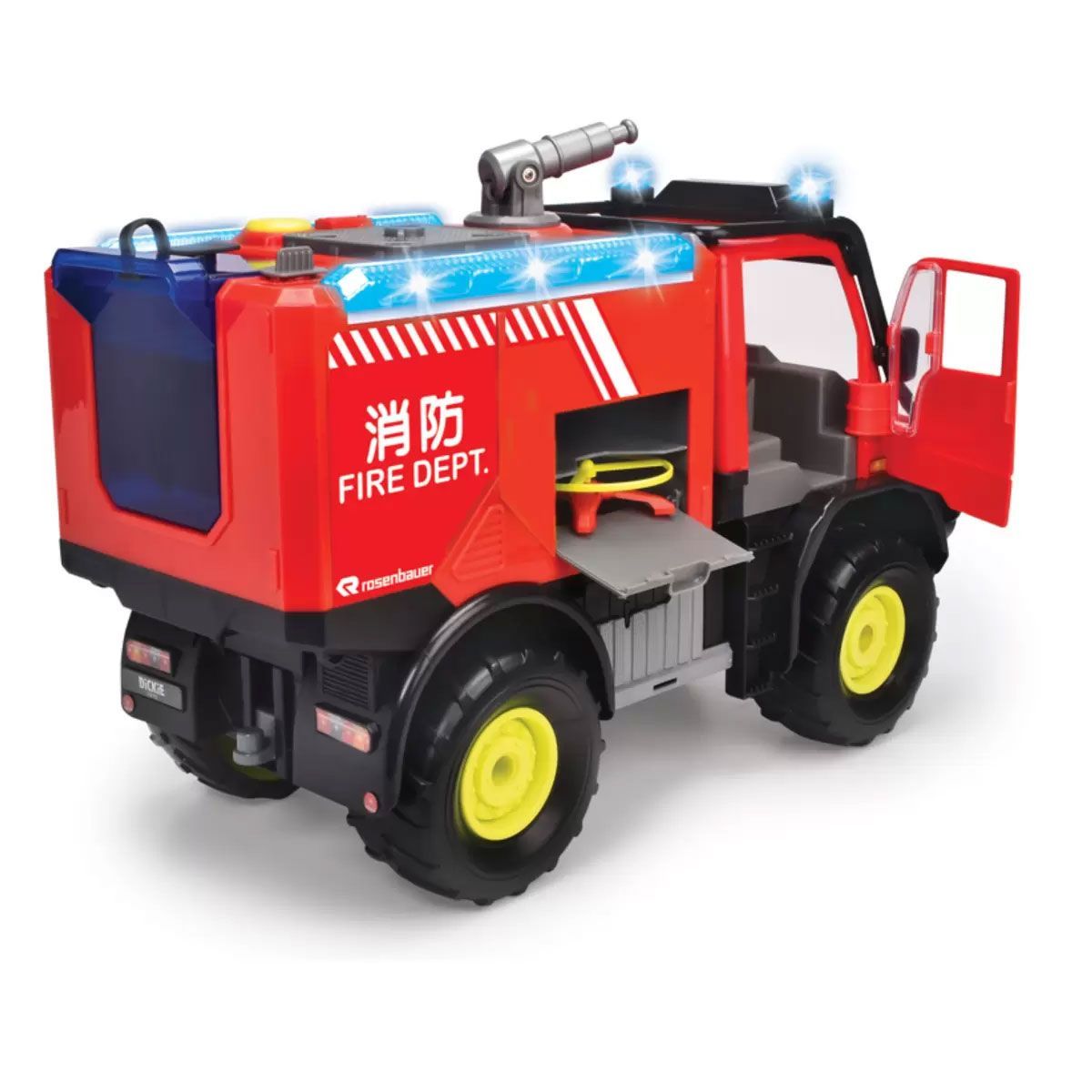 【新品未使用】DICKIE TOYS サウンド機能付きの可動式消防車 新品未使用】DICKIE TOYS サウンド機能付きの可動式消防車