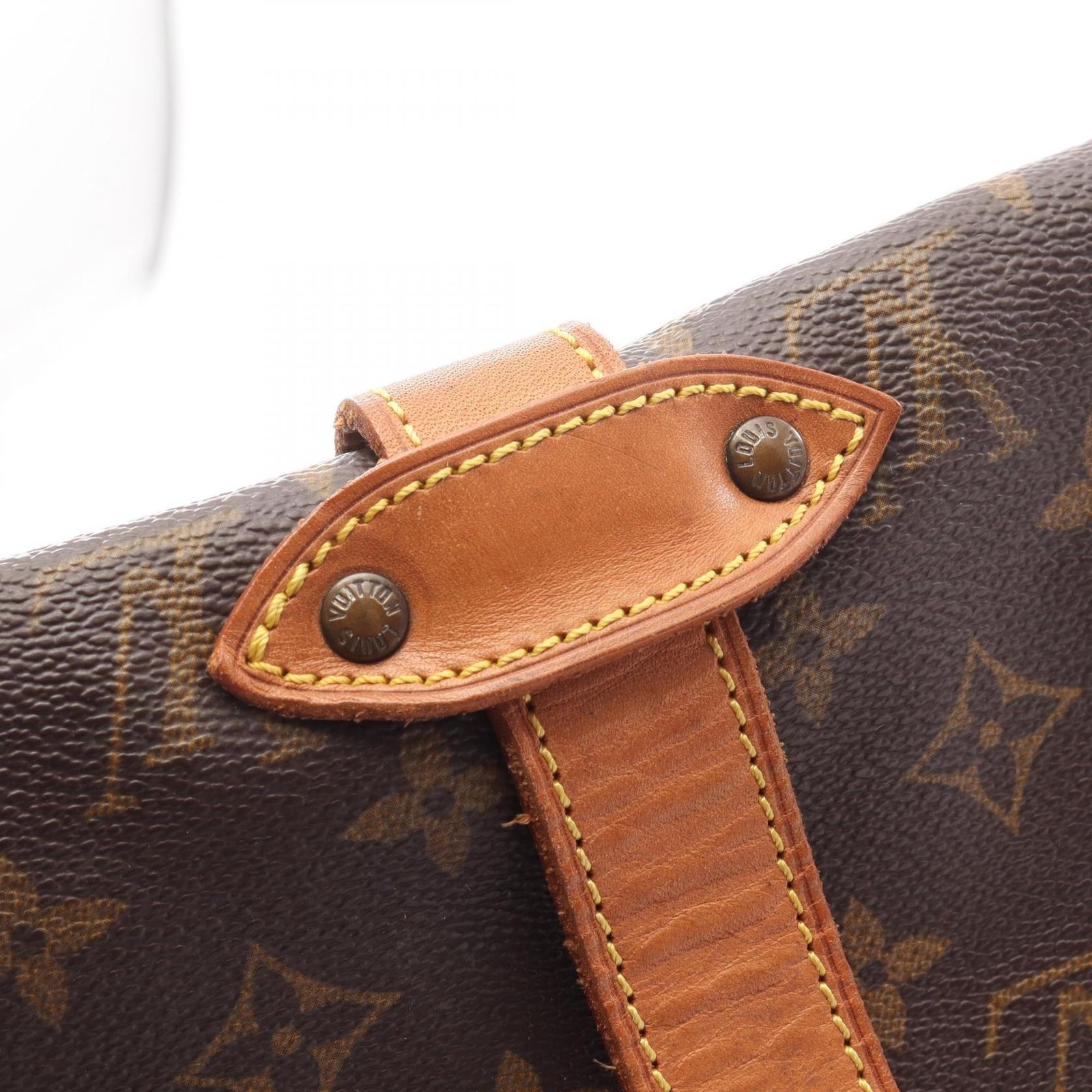 LOUIS VUITTON ルイ ヴィトン ソミュール35 モノグラム ショルダーバッグ DECORATOM_COM_BR