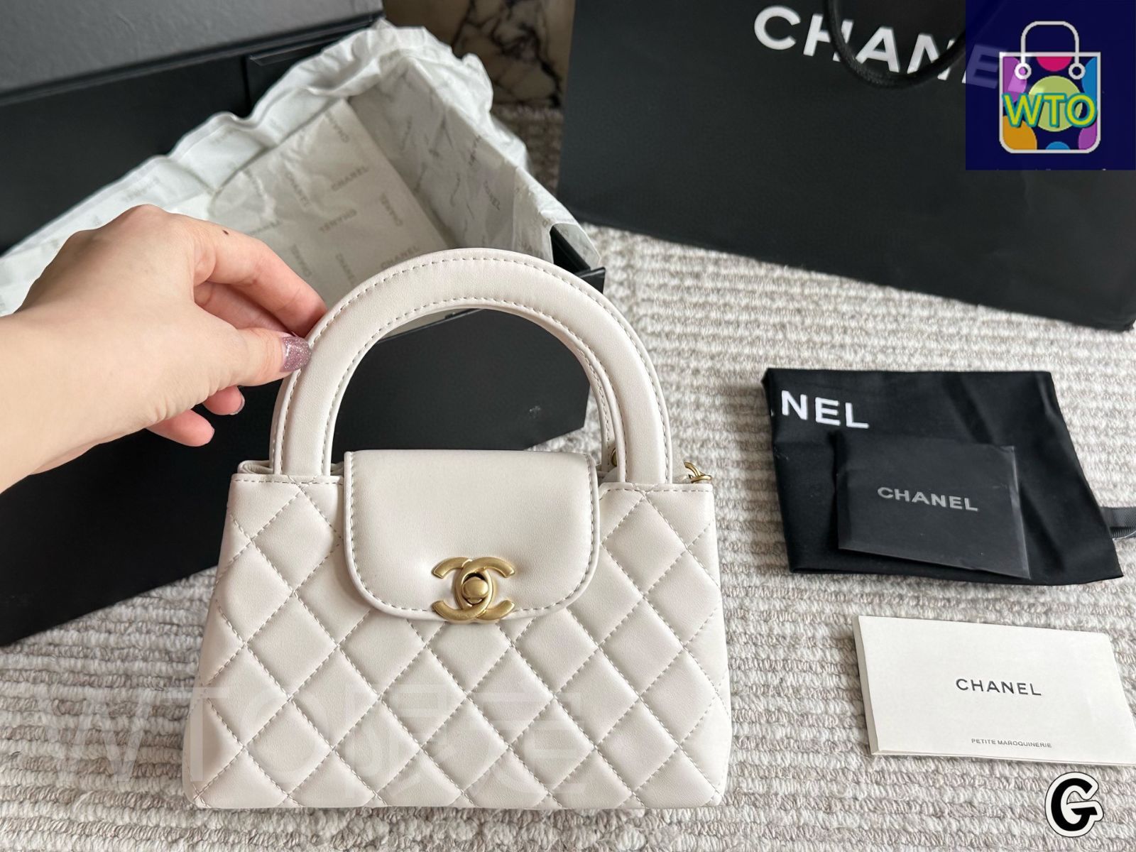 今日特価】Chanel シャネル 23Kケリー ヴィンテージでエレガント