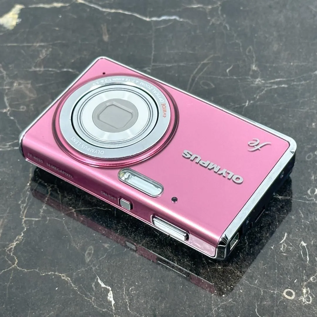 OLYMPUS コンパクトデジタルカメラ FE-4020 ピンク カメラ OLYMPUS FE