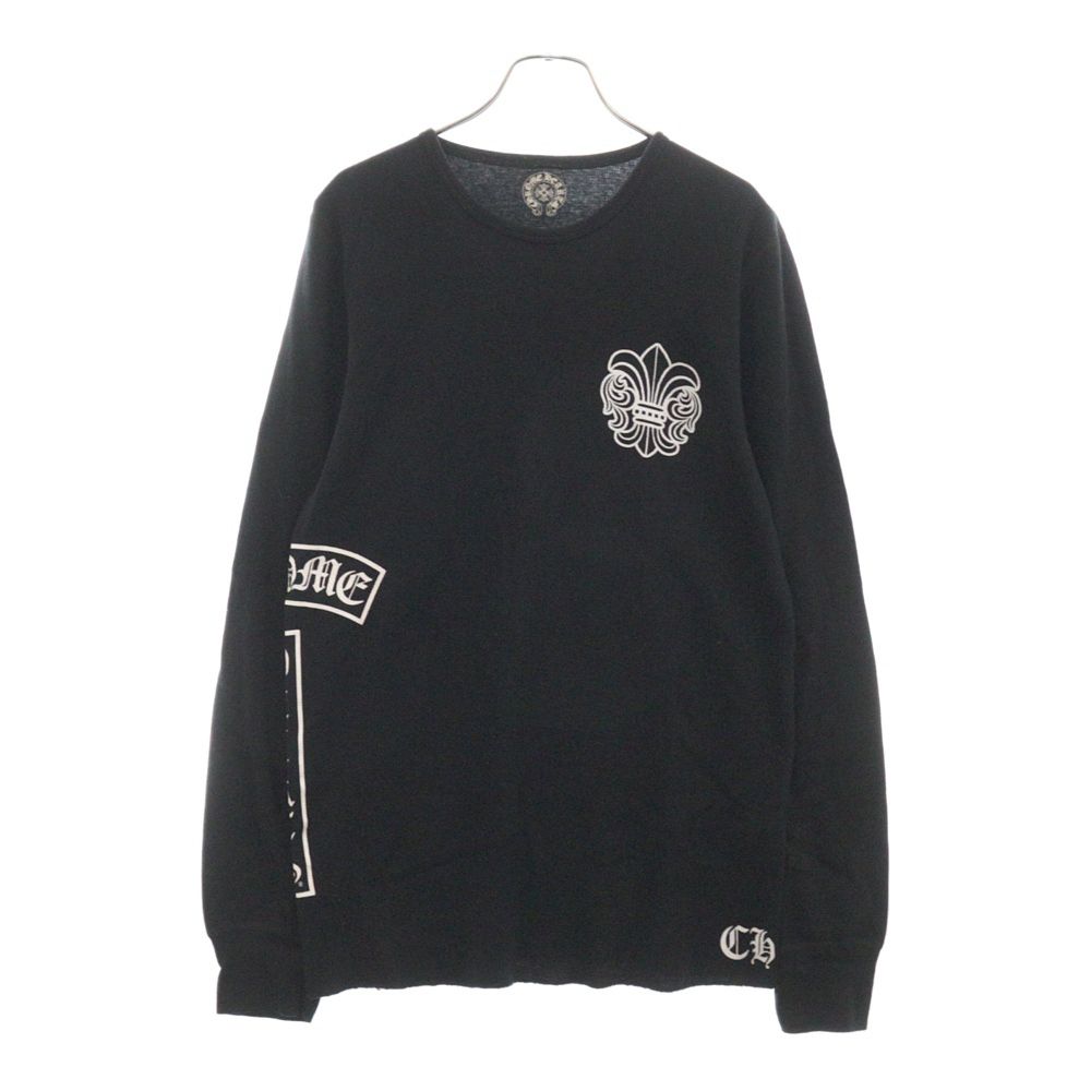 CHROME HEARTS (クロムハーツ) BSフレアプリント サーマル クルー
