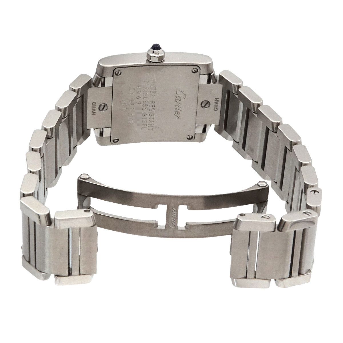 カルティエ Cartier タンクフランセーズSM W51008Q3 レディース 腕時計  