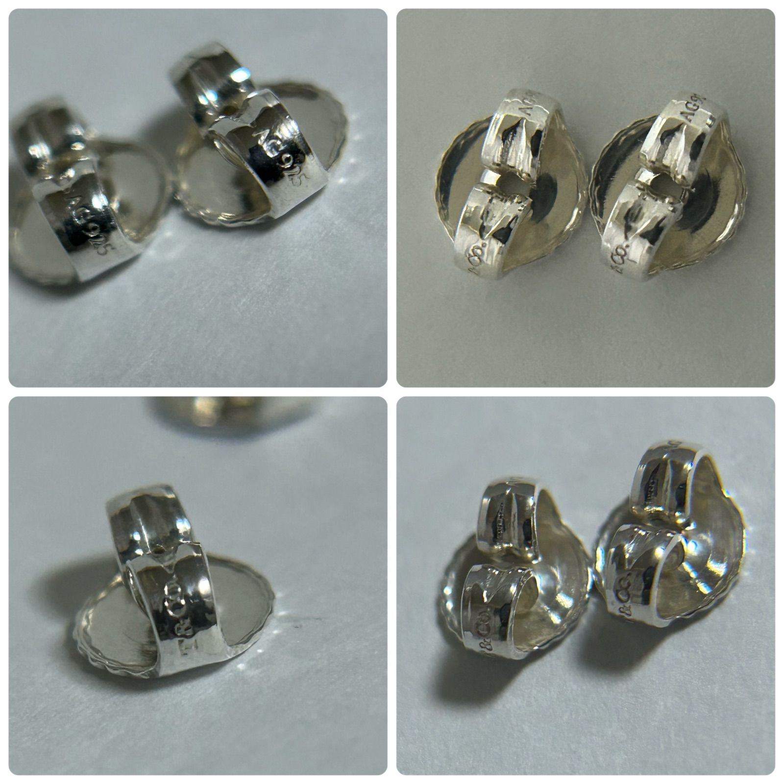 ティファニー ピアス バイザヤード ダイヤモンド Silver 925 エルサ