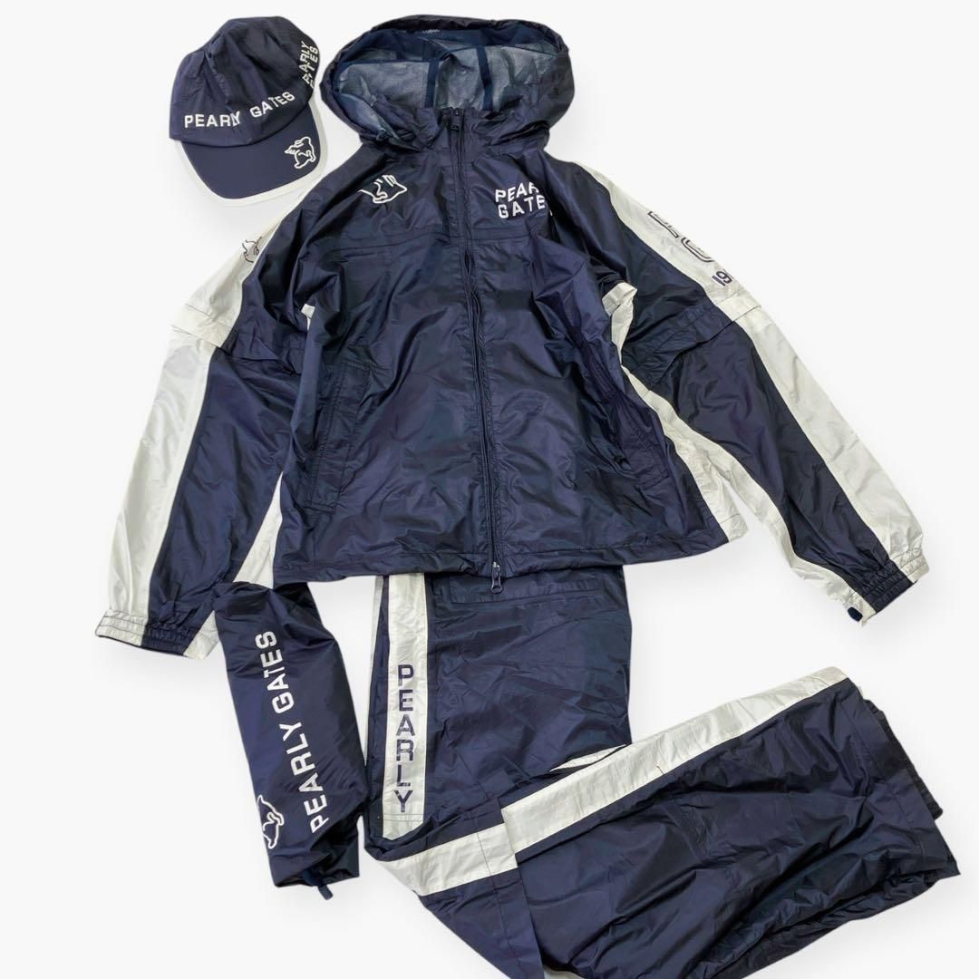 パーリーゲイツ ジャケット パンナイロン セットアップ キャップ
