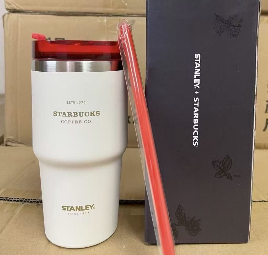 スタンレーxスターバックスコラボタンブラー591ml Amazon | 韓国スタバ スタンレーコラボ ストロー付き ステンレス