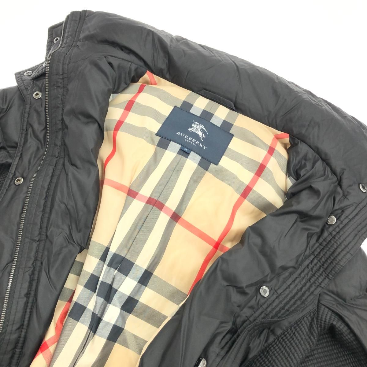 バーバリー　ロンドン　イングランド 良好 BURBERRY LONDON バーバリーロンドン ダウンジャケット サイズ:40
