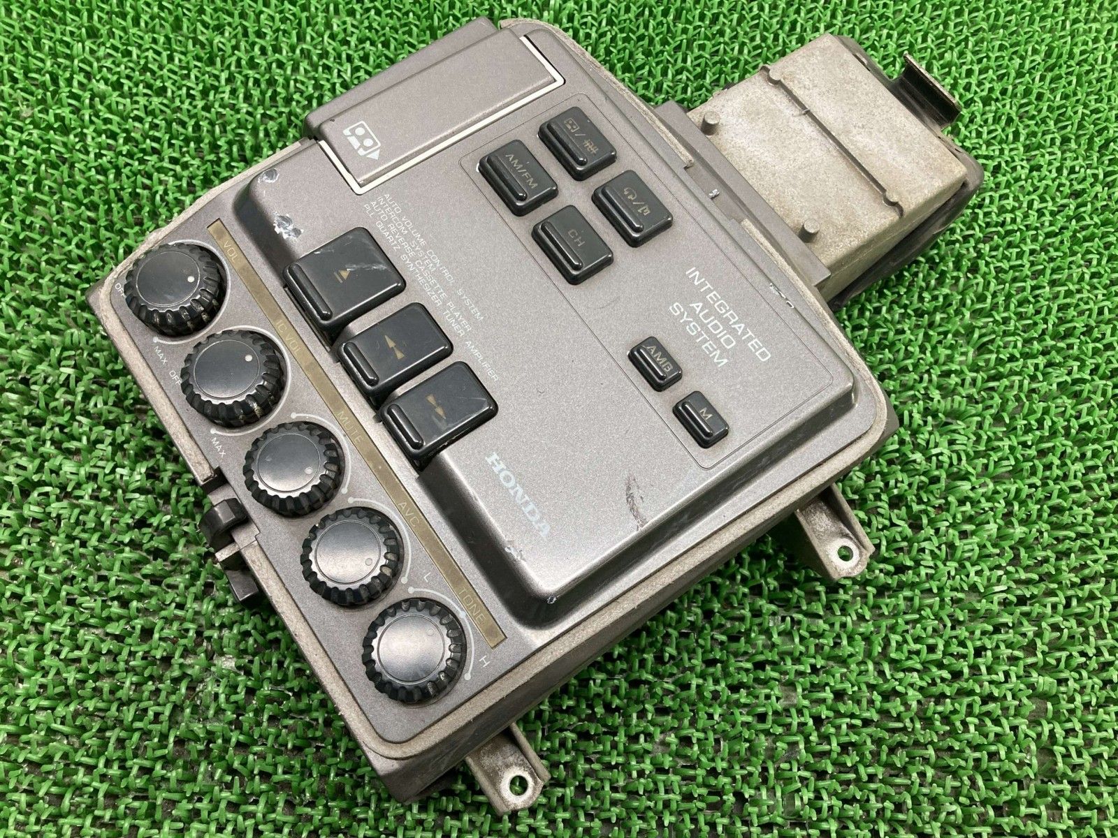 GL1500 オーディオ ホンダ 純正 バイク 部品 SC22 G Wing ラジオ カセットデッキ ラジカセ 機能的問題なし 車検 Genuine fB