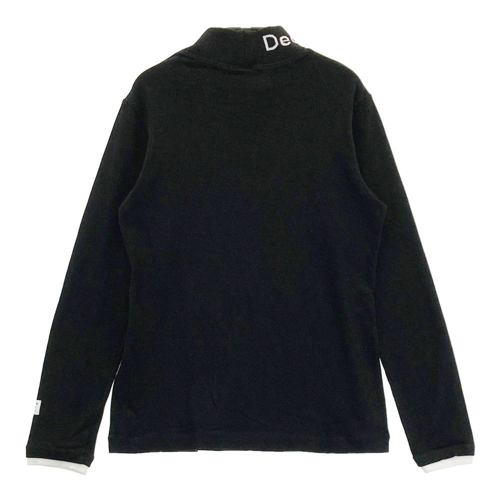 サイズ：M DECEMBERMAY ディセンバーメイ  長袖ハイネックTシャツ  ブラック系 [240101439399] ゴルフウェア レディース ストスト サイズ：M DECEMBERMAY ディセンバーメイ 長袖ハイネックTシャツ