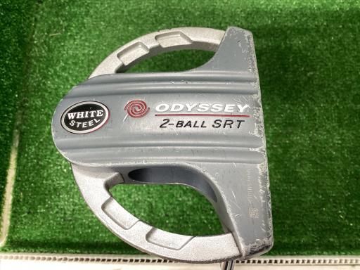 オデッセイ WHITE STEEL 2 ball SRT 33インチ パター PT スチール フレックスその他 メンズ 男性用 右利き 右用 Cランク ゴルフクラブ