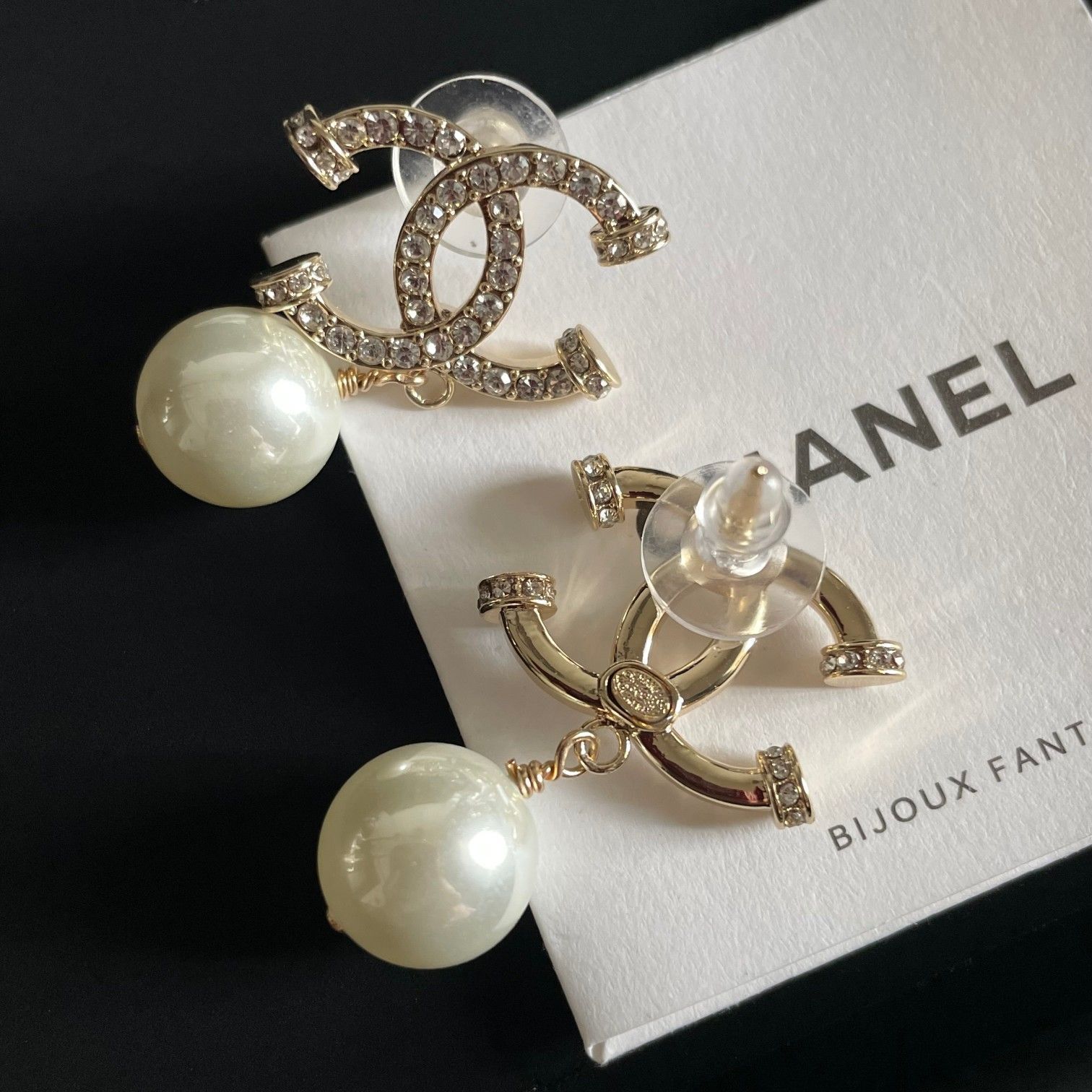 ダブルC イヤリング 今日特価】Chanel シャネル ヴィンテージ ダブル C イヤリング