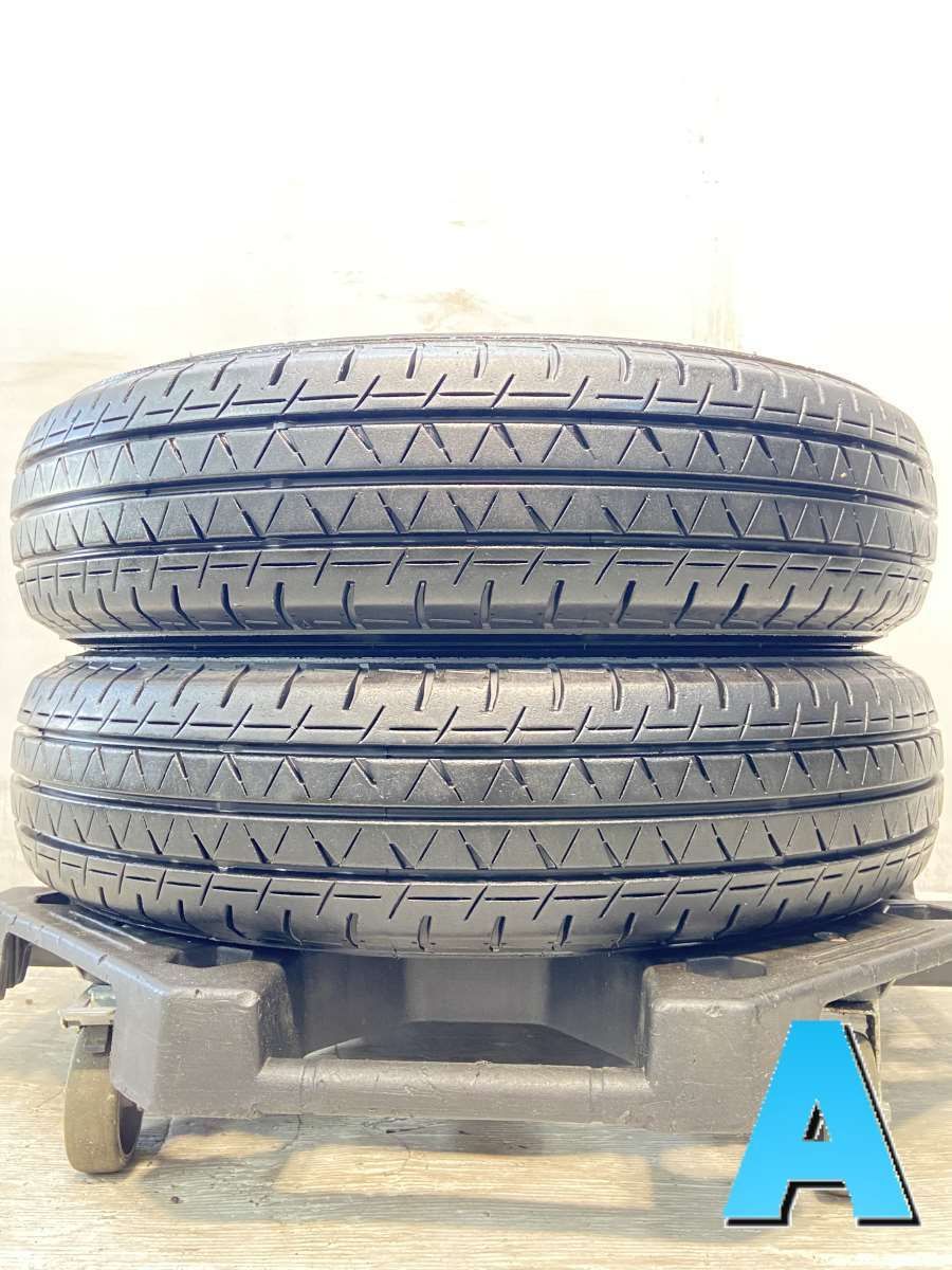 165/80R14 91/90 nヨコハマ ブルーアースVAN RY55 n中古タイヤ サマータイヤ 2本セットn s14240920040