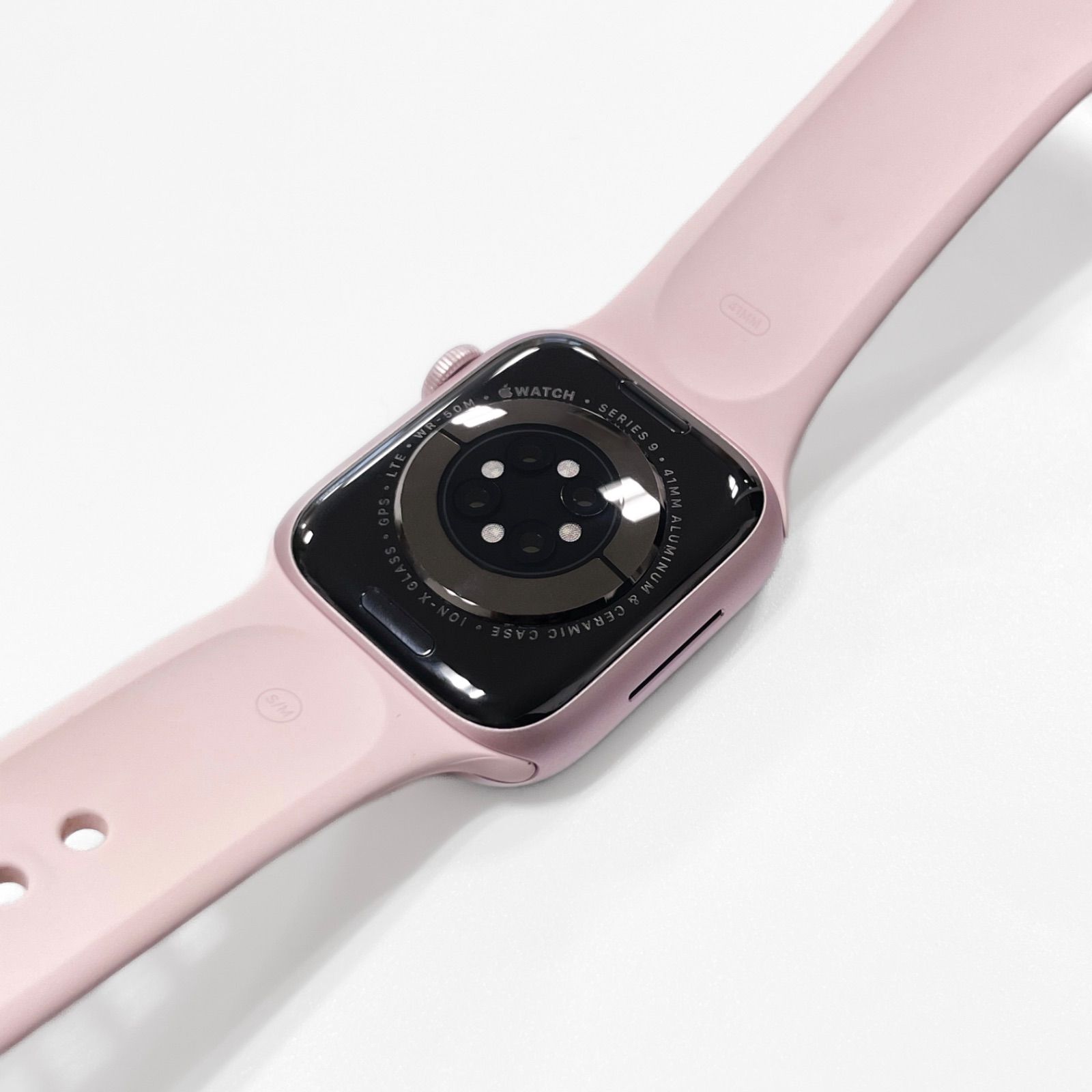 AppleWatch Series9 41mm GPS Cellular モデル バッテリー97％ ピンクアルミニウムケース MRHY3J|A 本体 3388 WWW_OPDRERGINERDOGAN_COM