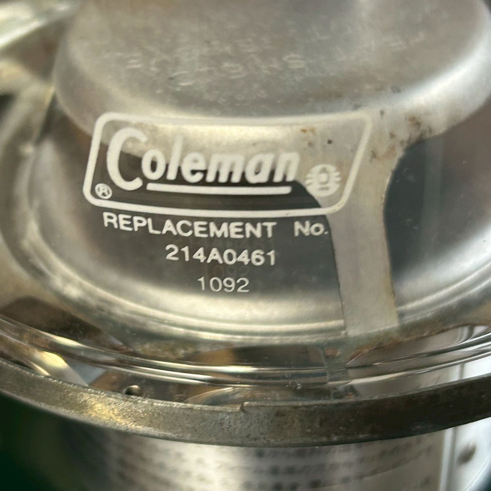 コールマン ガソリンランタン モデル286-288 214A0461 マントル付き 動作 済み