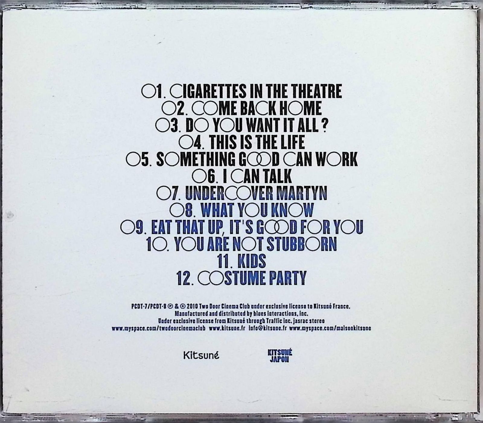 ツーリスト・ヒストリー / トゥー・ドア・シネマ・クラブ (CD) - メルカリ