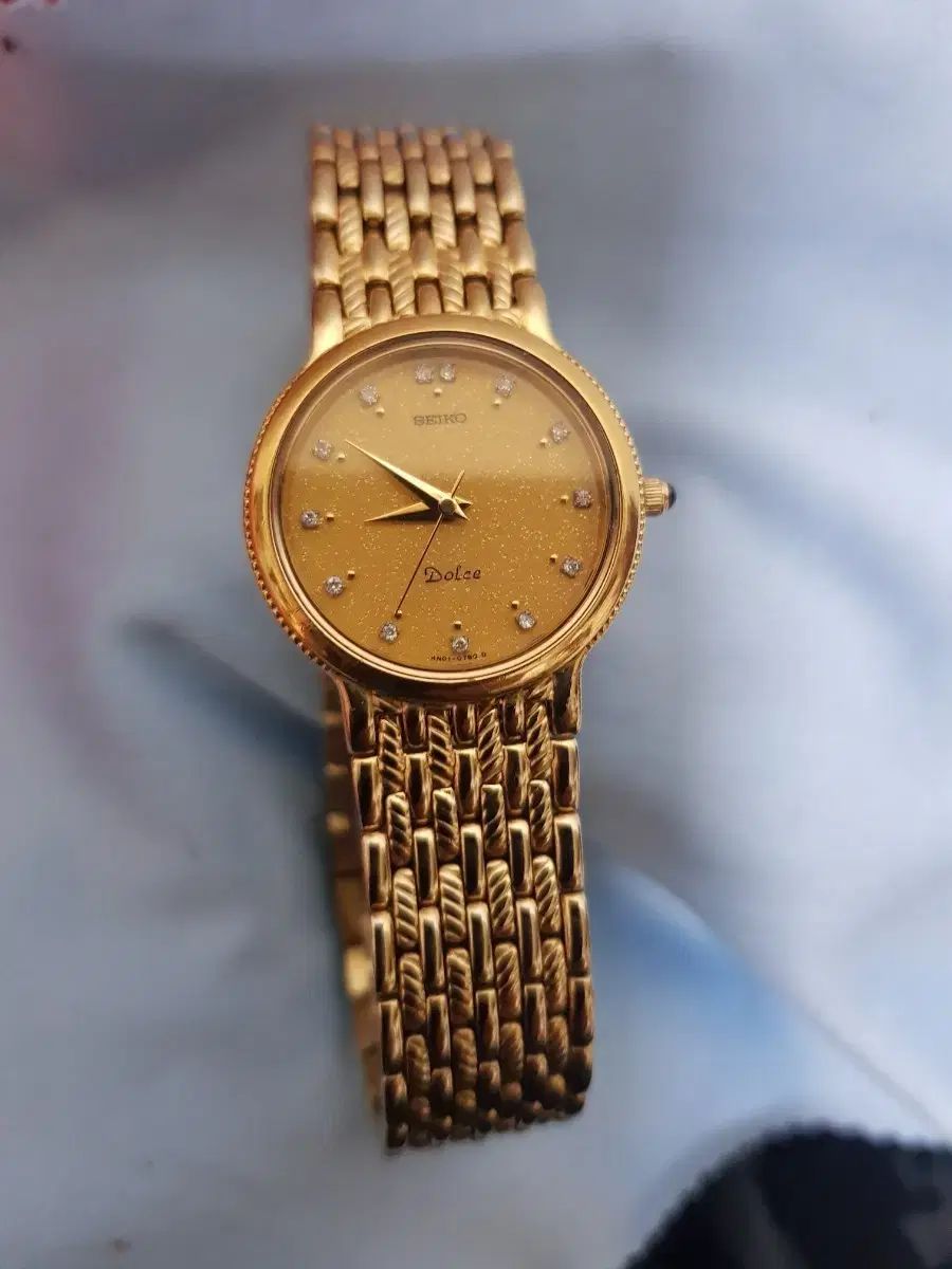 SEIKO セイコー ドルチェ 金 女性 時計