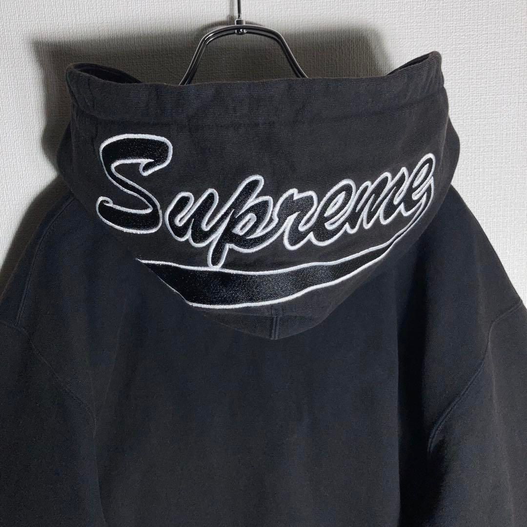 k*★様 オークション変更中 SUPREME/フルジップパーカー SUPREME フルジップパーカー ワンポイントロゴ グレー L - メルカリ