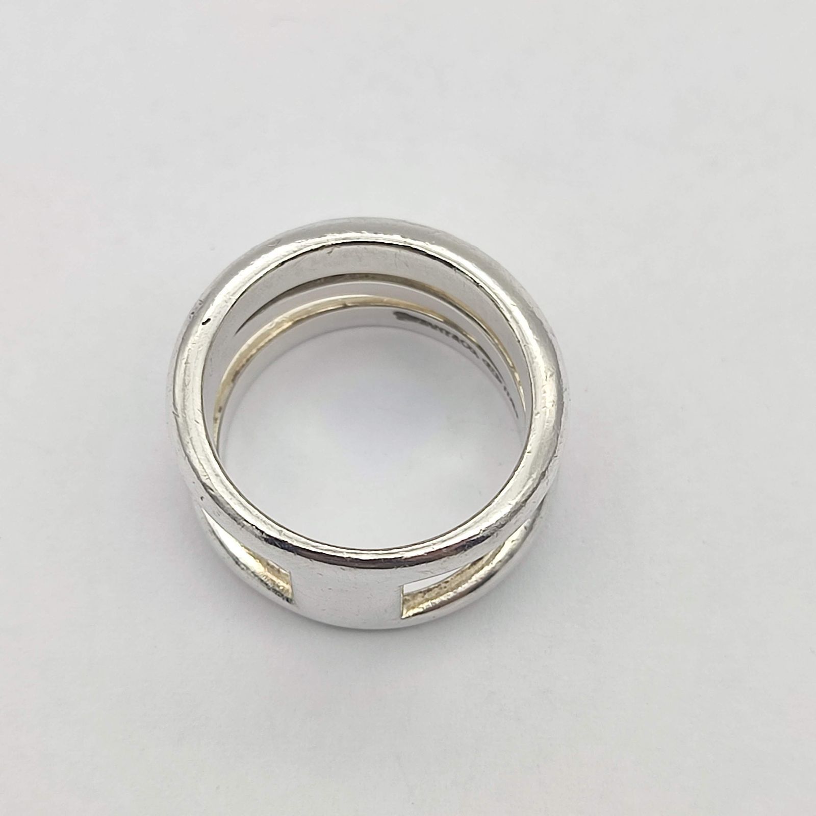 TIFFANY&Co.】ティファニー ダイアゴナル シルバー925 14.5号