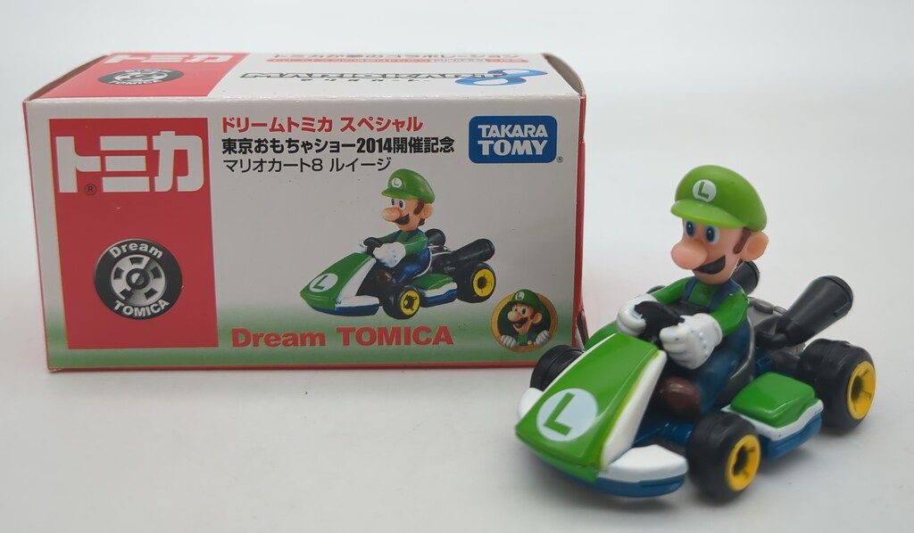 マリオカート8 トミカ 東京おもちゃショー2014開催記念 ルイージ ドリームトミカ スペシャル マリオカート8 ルイージ 東京