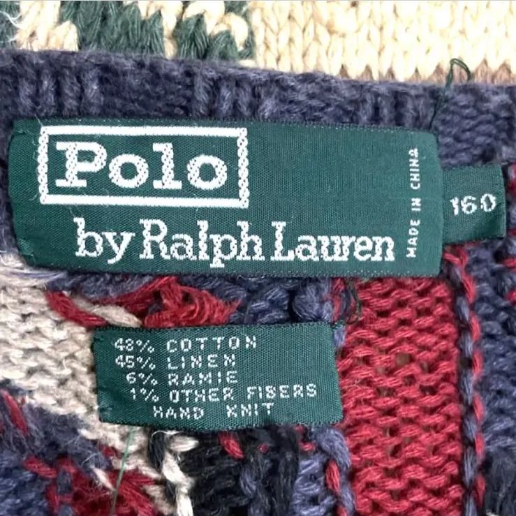 90s RL95 ヴィンテージ Polo by Ralph Lauren ポロ バイ ラルフ