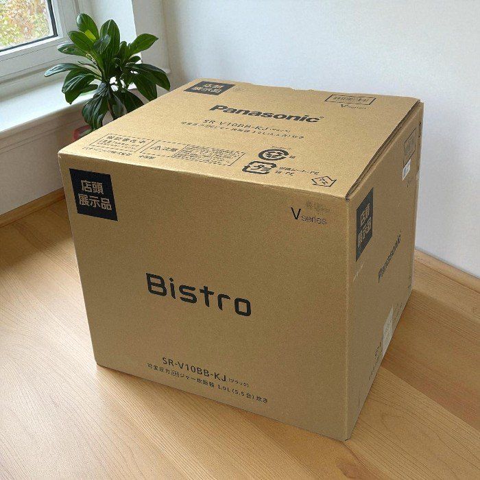 Panasonic Bistro 炊飯器 SR-V10BB 展示品 展示品）Panasonic