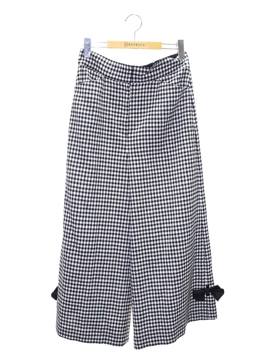 新品】エムズグレイシー パンツ ギンガムチェック 【公式通販】 新品】エムズグレイシー パンツ ギンガムチェック 【公式通販】