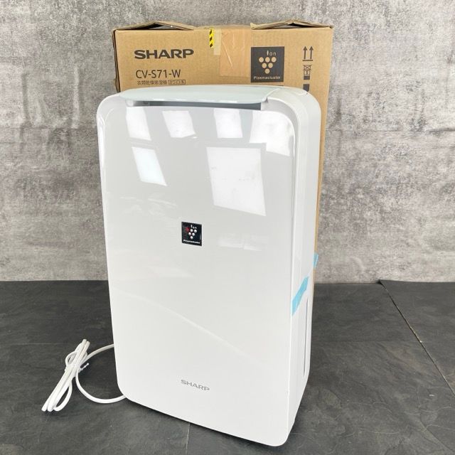 展示品 シャープ 衣類乾燥除湿機 【中古】動作保証 SHARP CV-S71