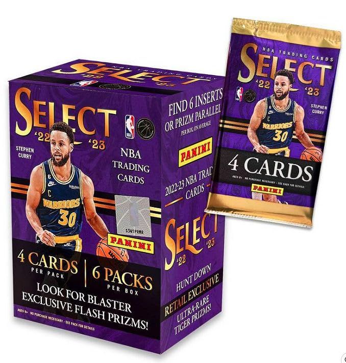 NBA 2022-23 Panini Select Basketball Card Blaster Box パニーニ セレクト バスケットボール カード ブラスターボックス 