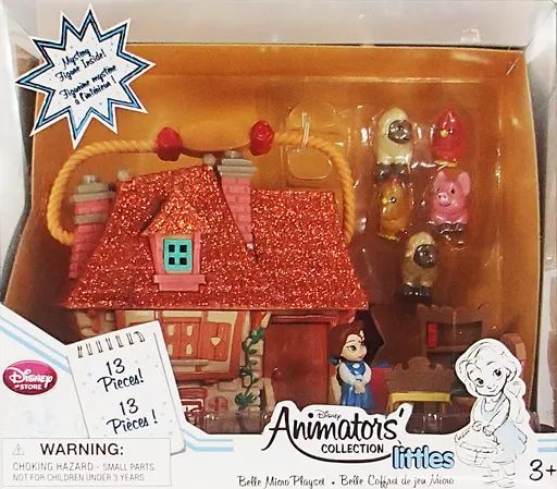 中古】フィギュア ベル リトル プレイセット 「美女と野獣