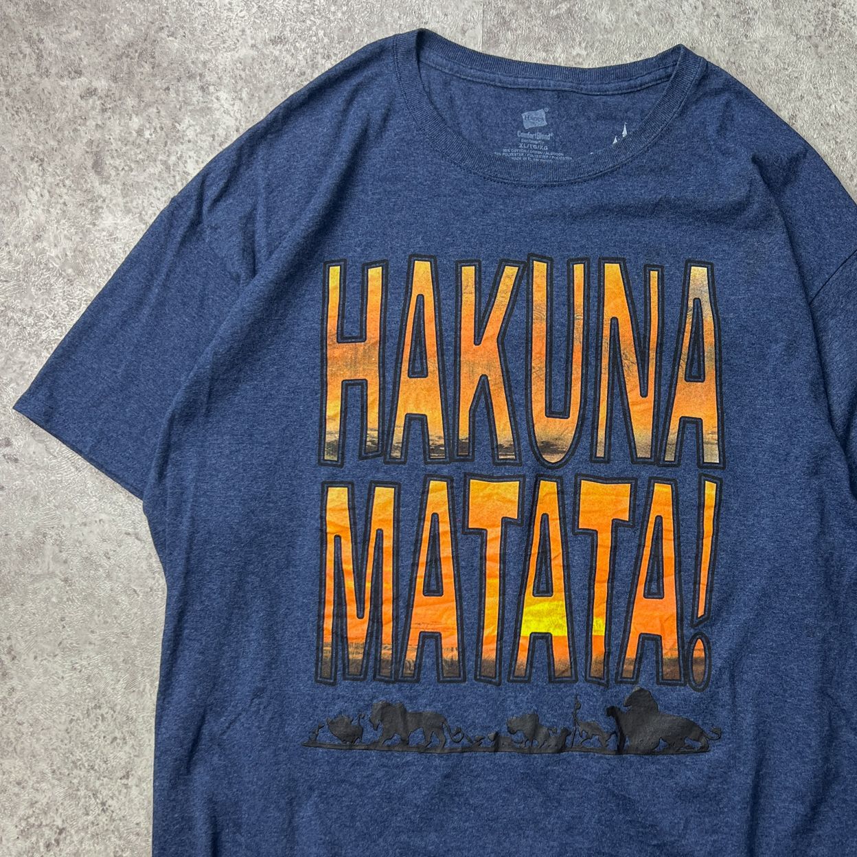 XL】ディズニー ライオンキング ハクナ マタタ Tシャツ ムービーT 