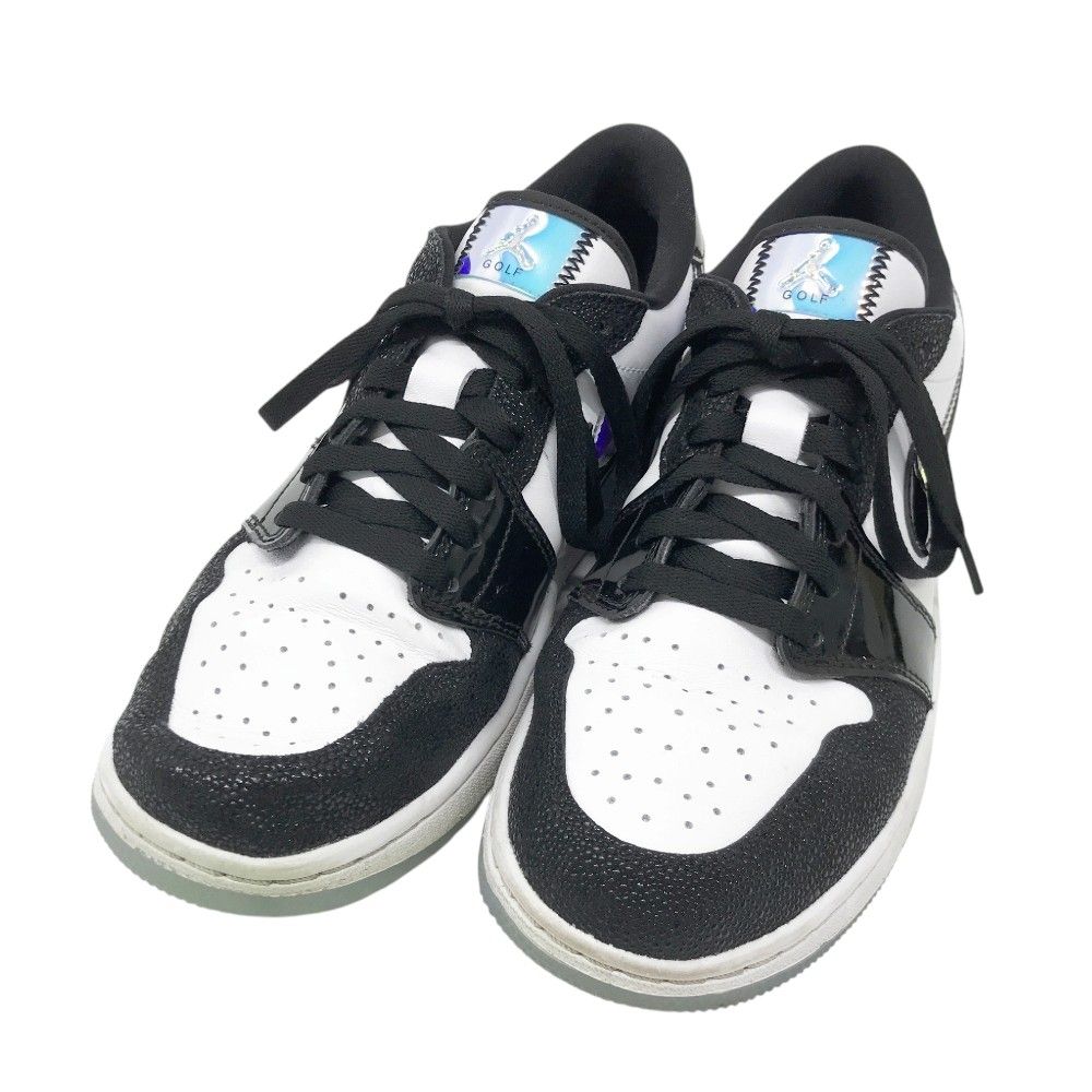 NIKE GOLF ナイキゴルフ FZ4159-100 AIR JORDAN 1 LOW GOLF 2025年 スパイクレス ゴルフシューズ ブラック系 27.5 240101436911 ゴルフウェア メンズ ストスト