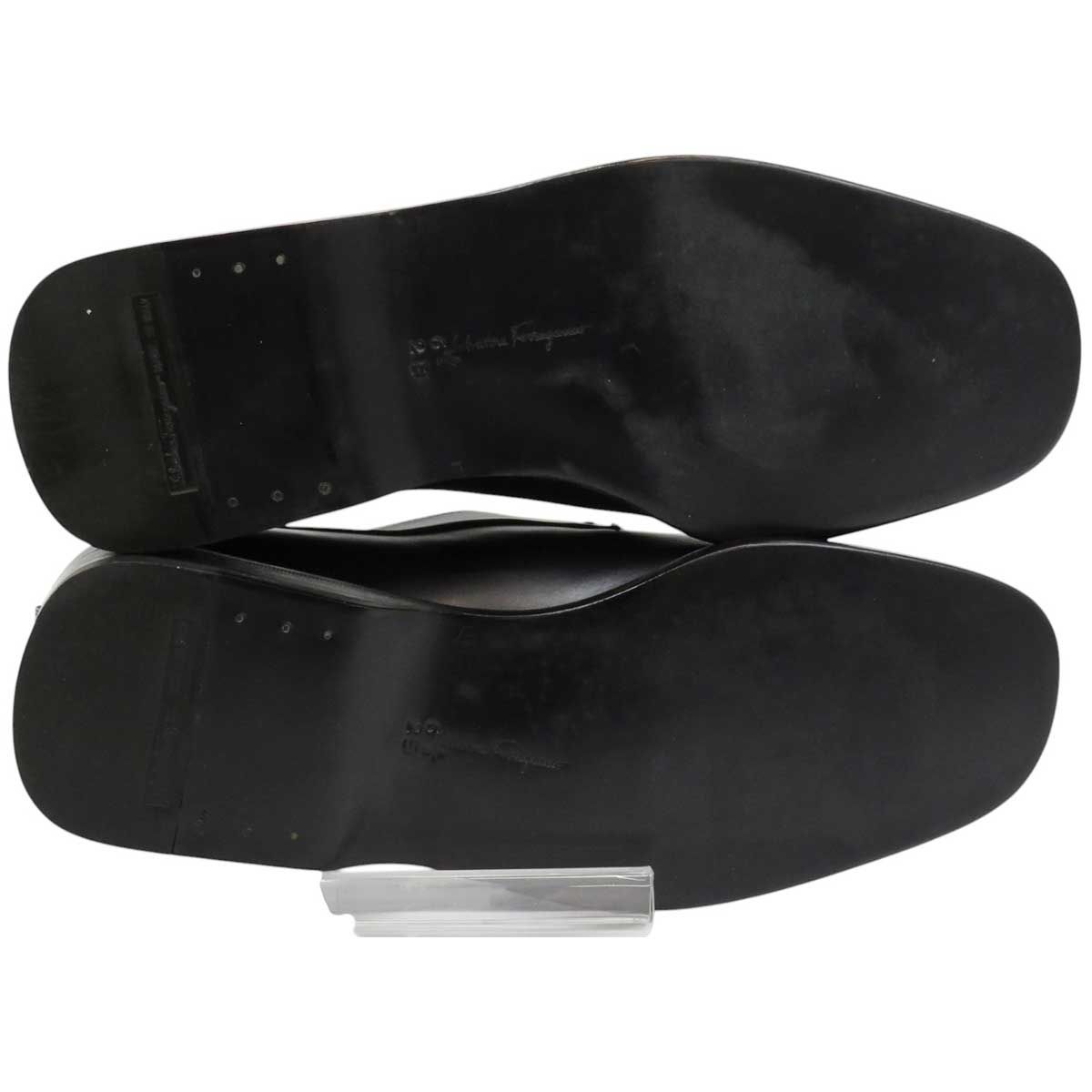 モンクストラップ レザーシューズ