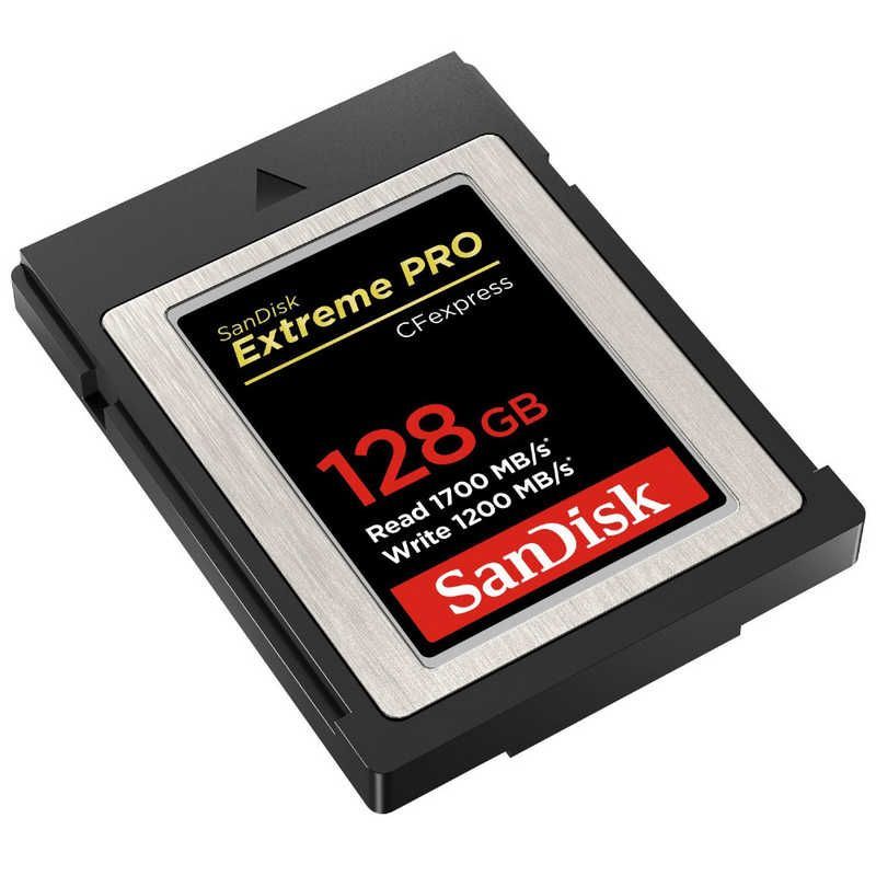 未開梱 サンディスク ＳａｎＤｉｓｋ エクトリーム プロ ＣＦｅｘｐｒｅｓｓ Ｔｙｐｅ Ｂ カード １２８ＧＢ SDCFE-128G-JN4NN