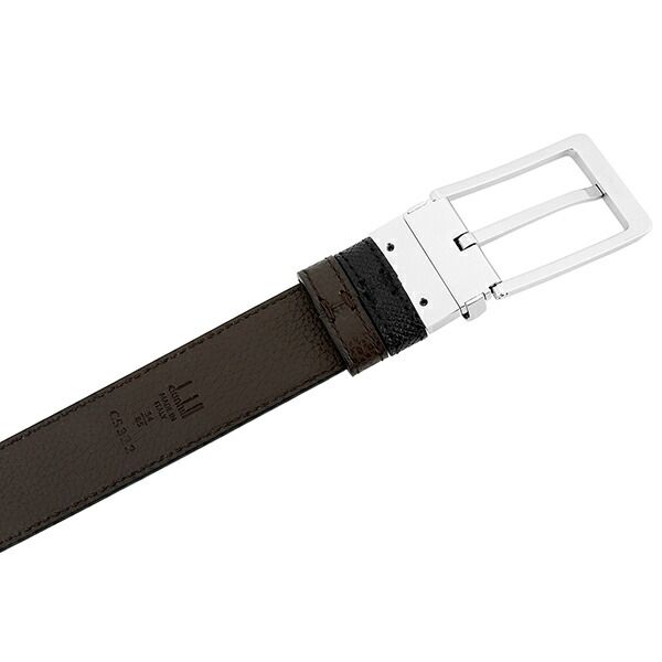 新品 ダンヒル dunhill ベルト リバーシブル ラウンデッドローラー  