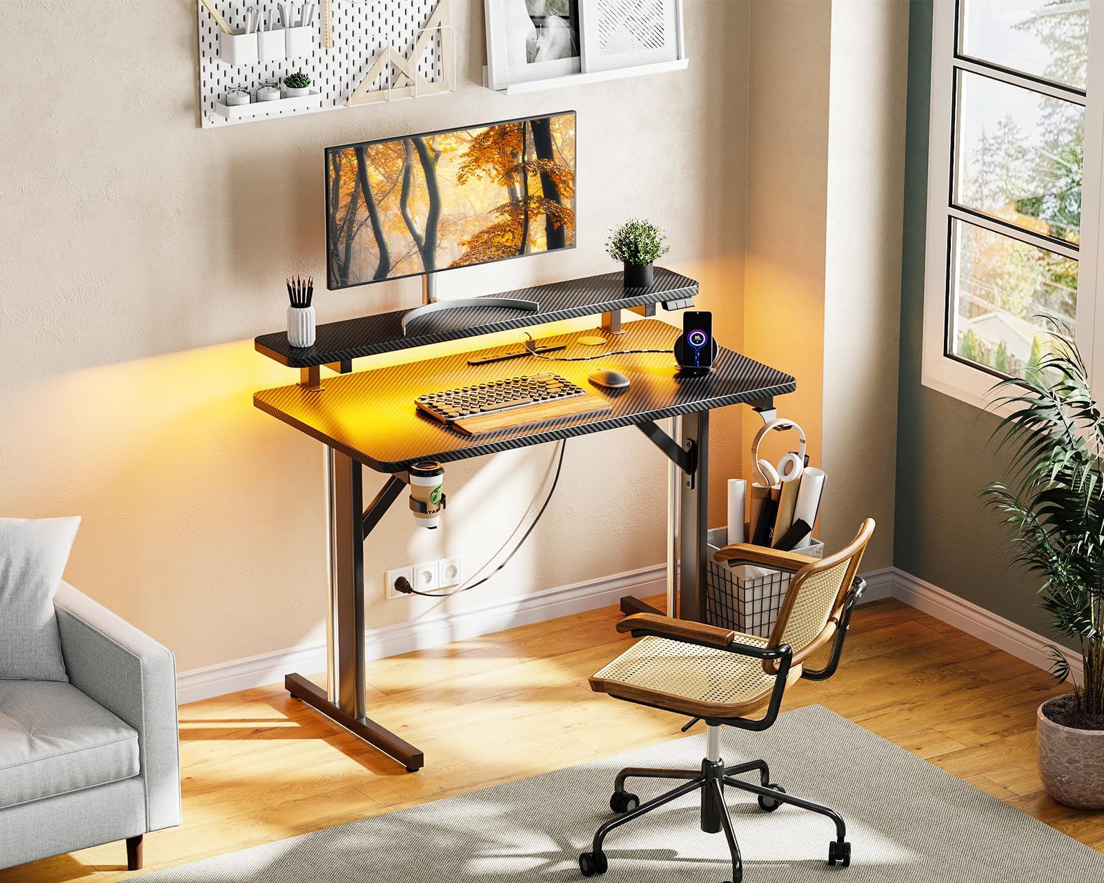 コンセント付き