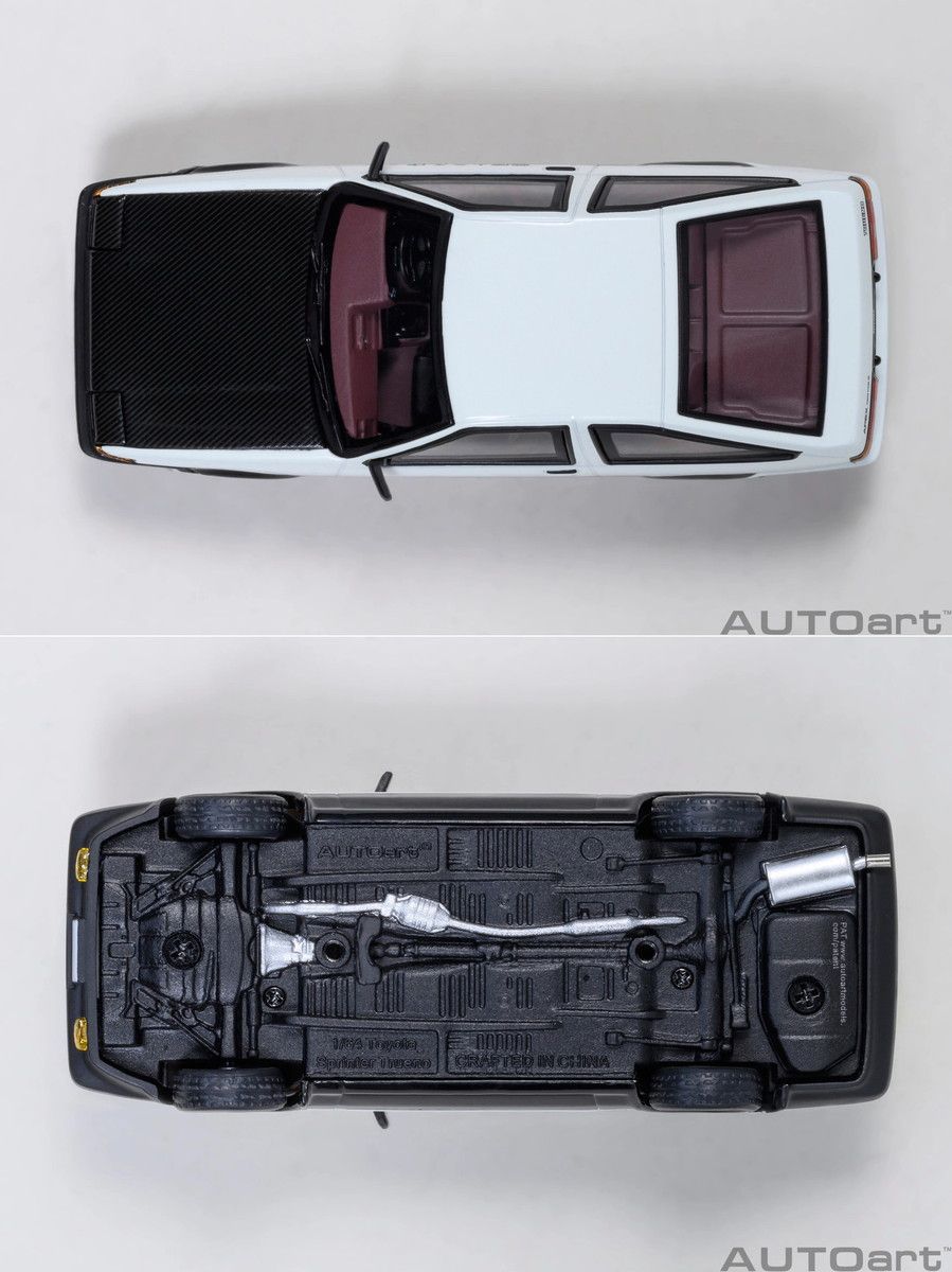 新品 AUTOart 1/64 トヨタ スプリンター トレノ(AE86) 『頭文字