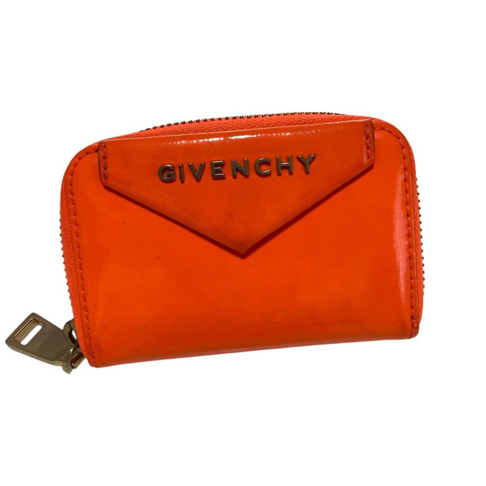 ＼半額SALE／ GIVENCHY ジバンシィ メタルロゴ ラウンドジップ コインケース 小物