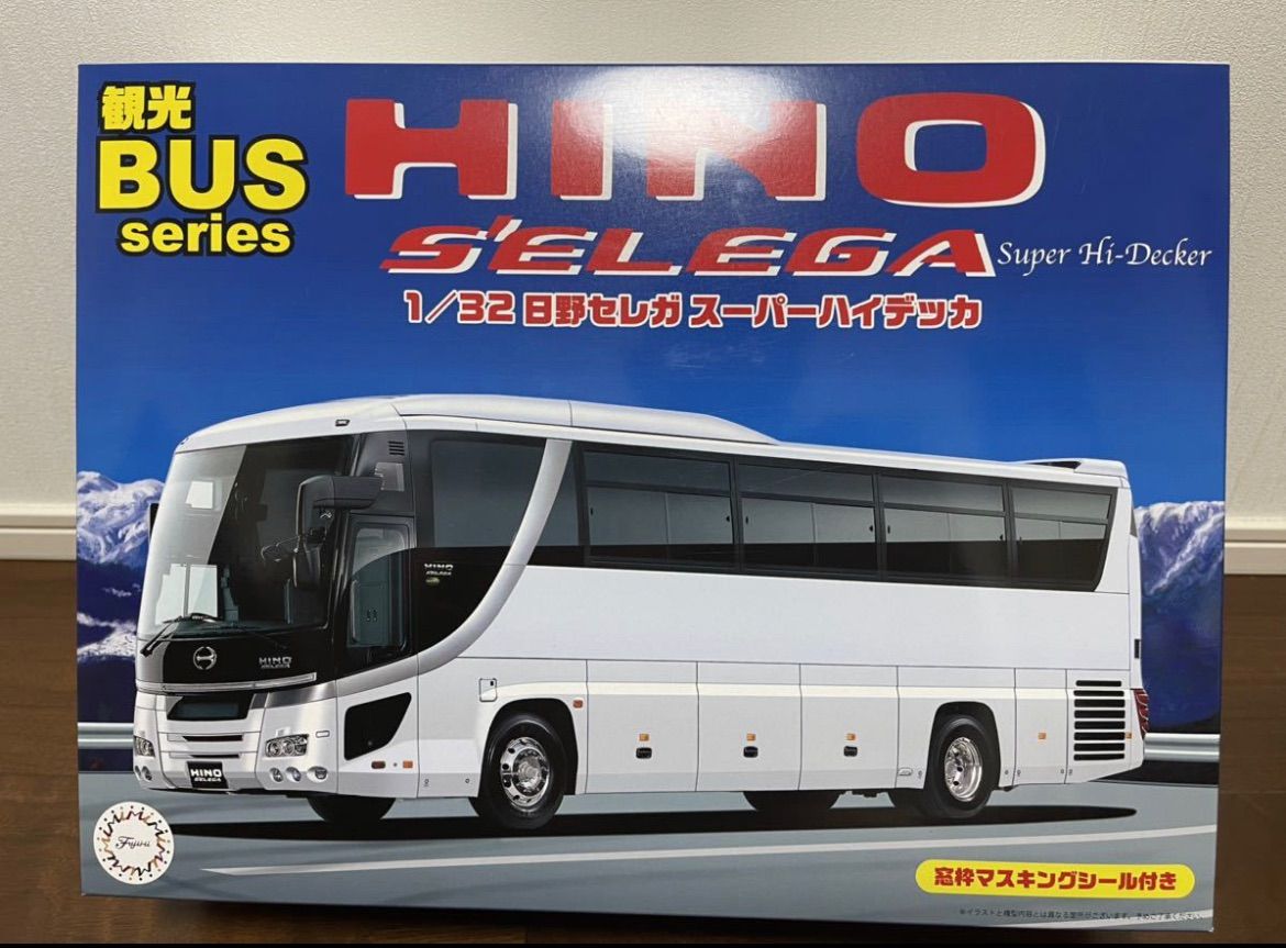 フジミ模型 1/32 観光バスシリーズ BUS7 日野セレガ SHD 東京ヤサカ 