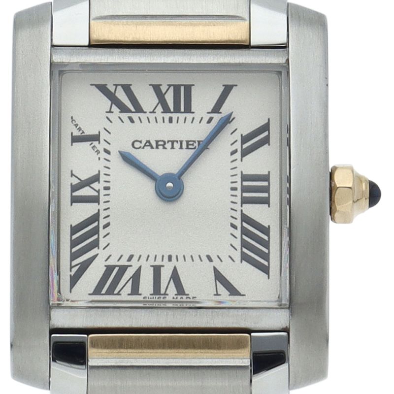 Cartier カルティエ タンクフランセーズ W51007Q4　コマ　18K 新品)CARTIER カルティエ タンク フランセーズ SM W51007Q4