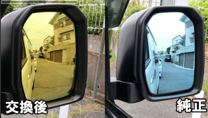 広角ワイドミラー 標準ワイドナロー